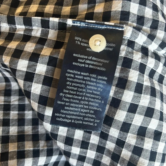 Tommy Hilfiger Gingham Top - Picture 10 of 10